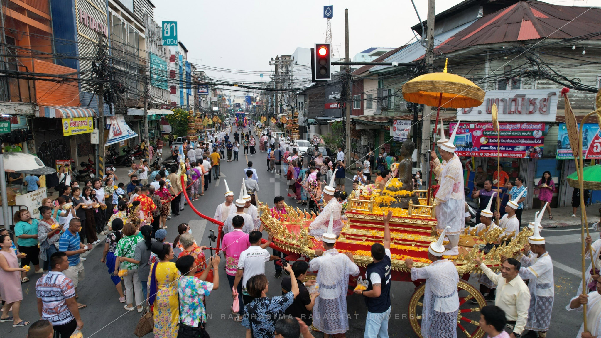 Procession of Phra Kanthararat in Mueang District (2)