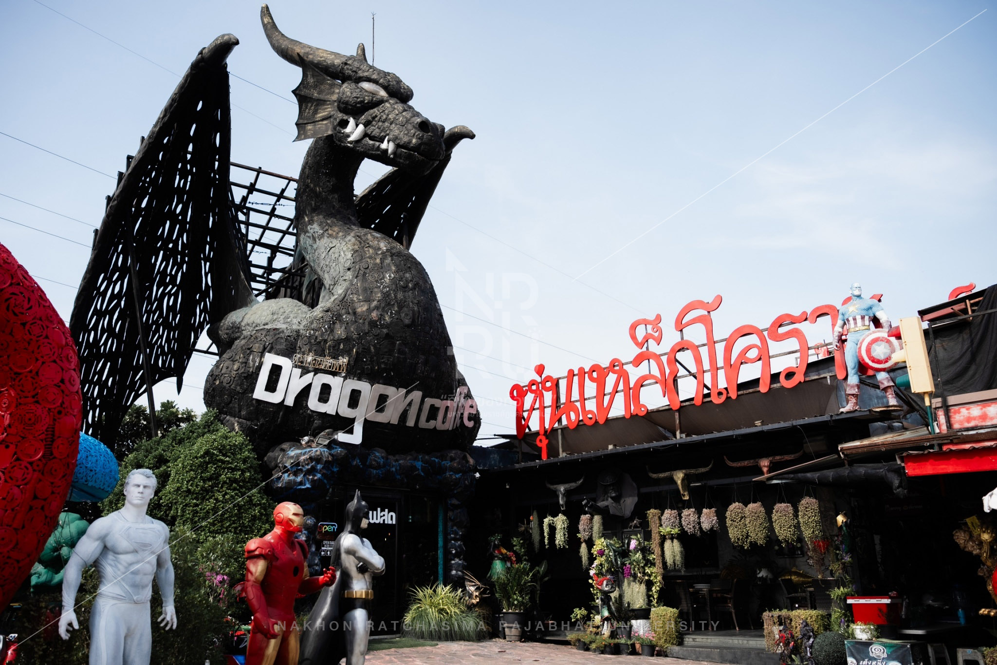 Korat Steel Sculptures in Sung Noen District (1)