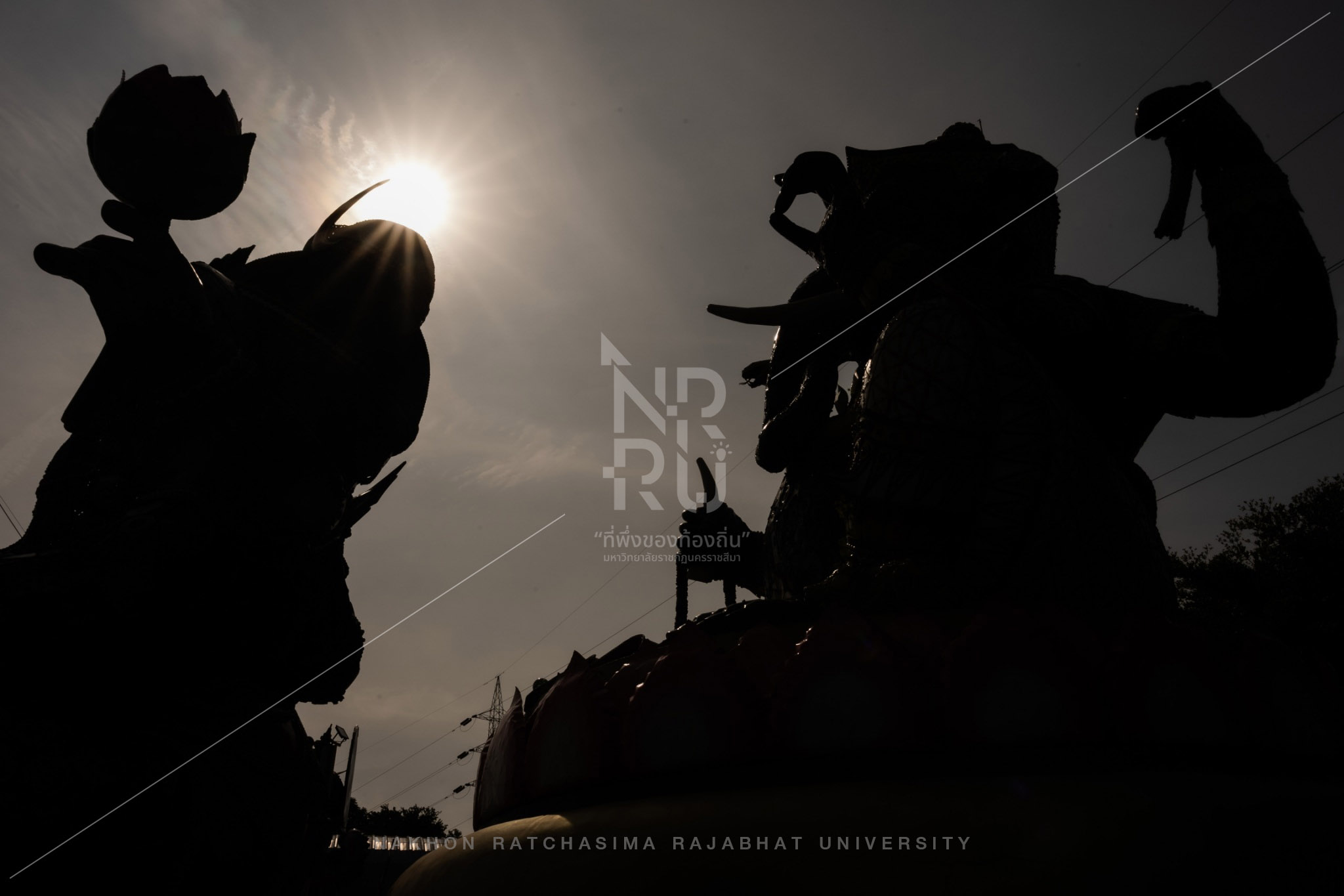 Korat Steel Sculptures in Sung Noen District (4)