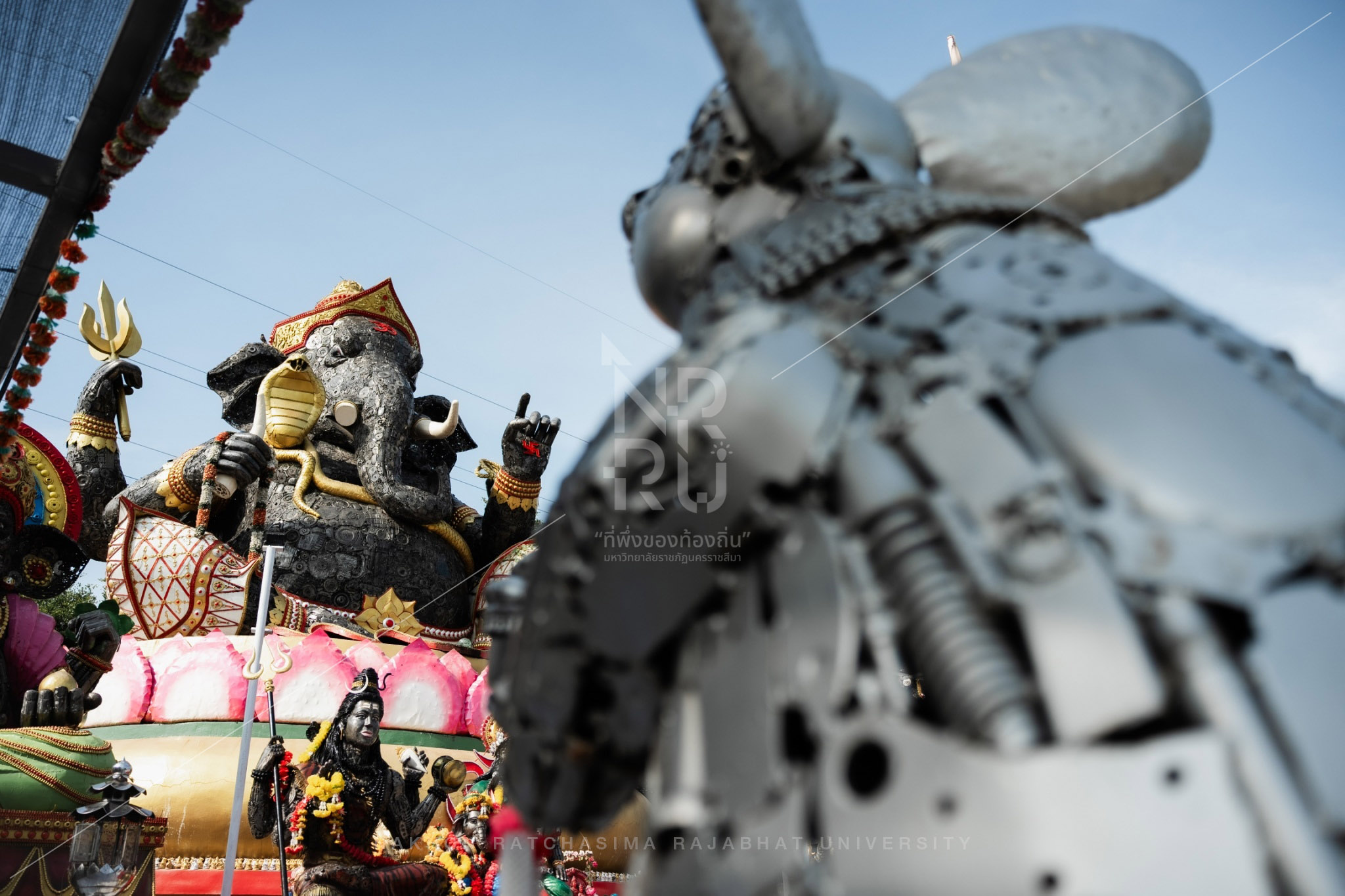 Korat Steel Sculptures in Sung Noen District (6)