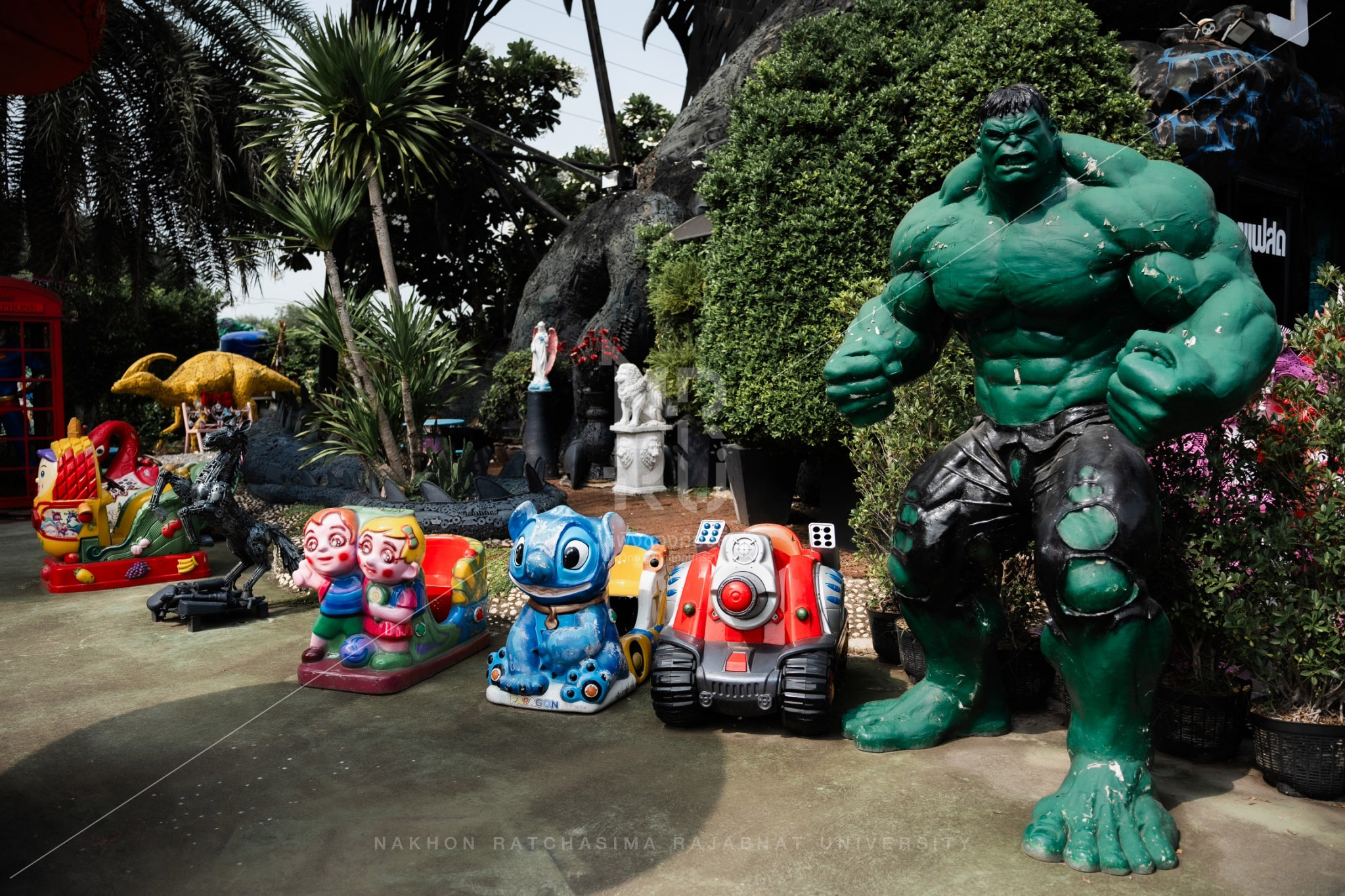 Korat Steel Sculptures in Sung Noen District (8)