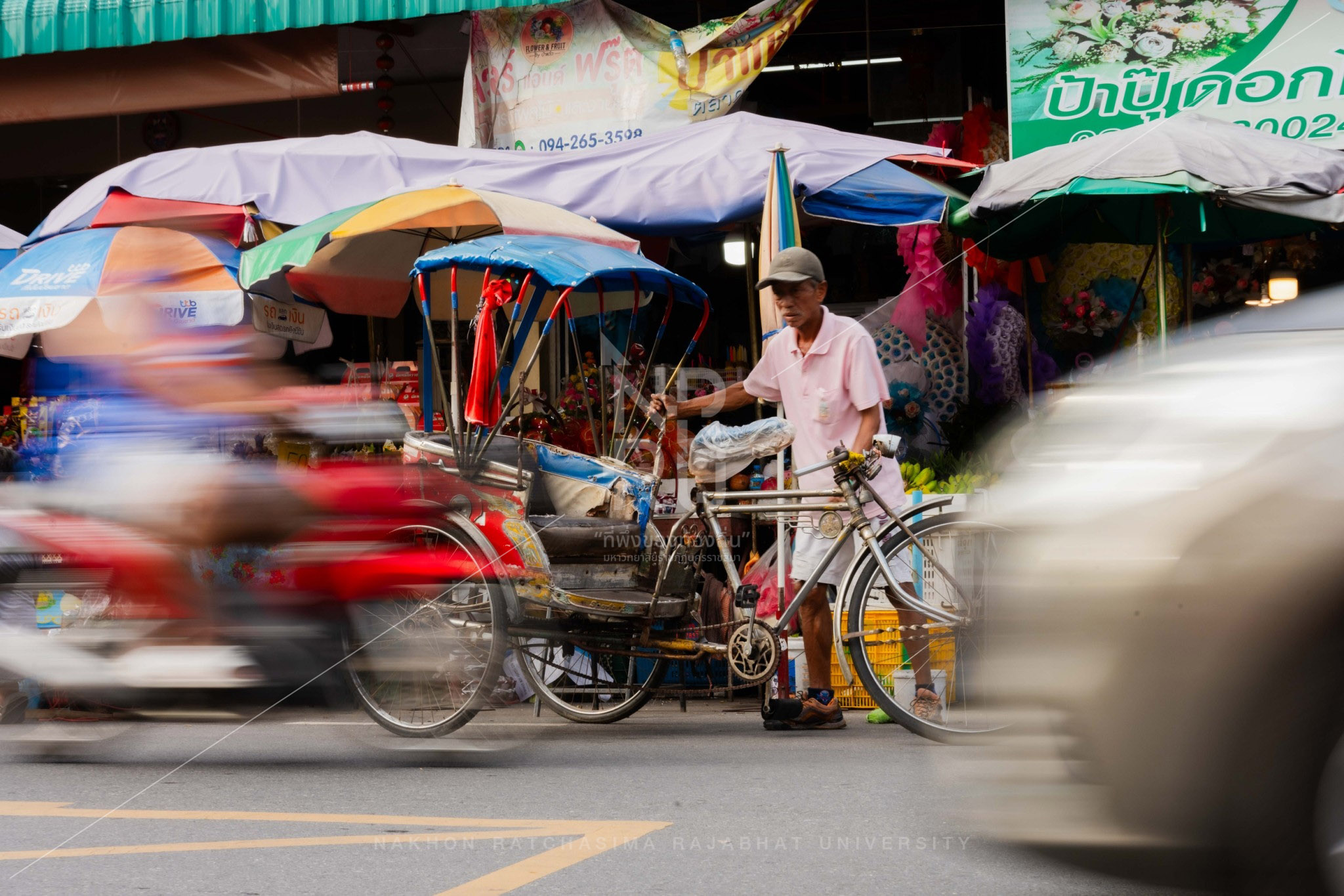 Three-Wheeled Bicycle (Rickshaw) in Mueang District (6)