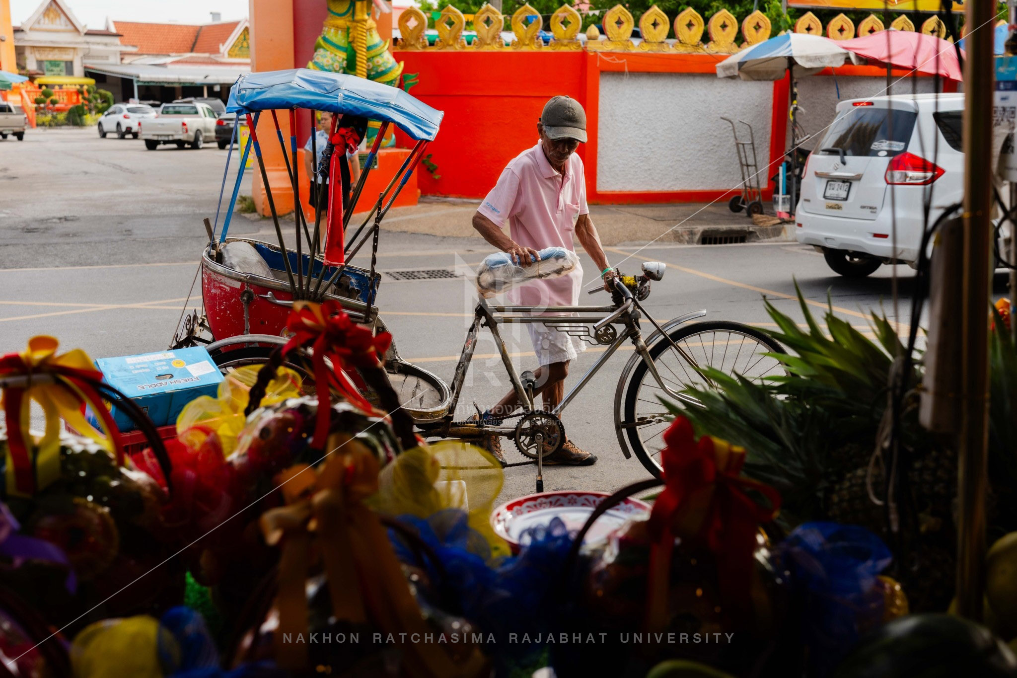 Three-Wheeled Bicycle (Rickshaw) in Mueang District (4)